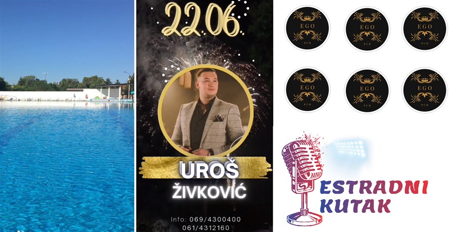 Ego Pub iz Cuprije i naš portal poklanjaju dve karte za nastup Uroša Živkovica 22